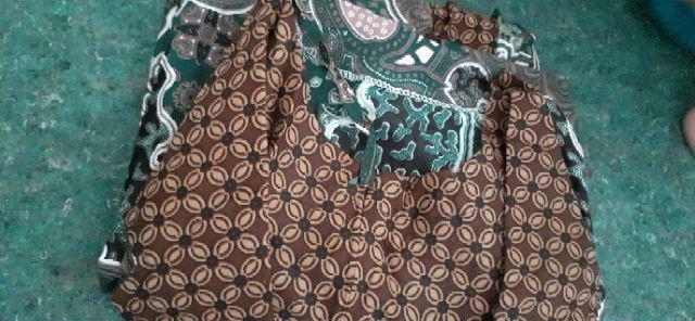 Maura Couple - Sania Ruffle Batik Couple Ori Ndoro Jowi Garansi Termurah Shopee - Batik Modern Solo