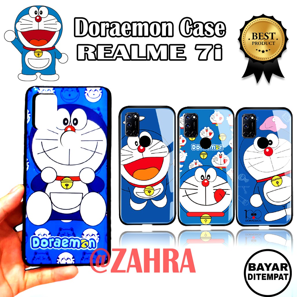 Case/Softcase/Casing Handpone/Casing HP Karakter DORAEMON For REALME 7i( RANDOM ) - @ZAHRA