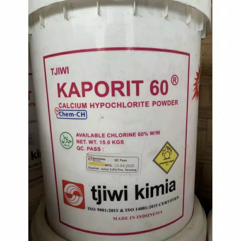 KAPORIT BUBUK / 1KG / CHLORINE POWDER / TJIWI KIMIA