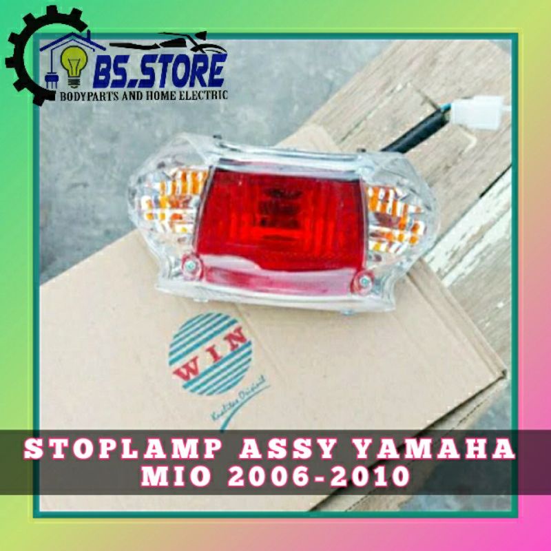 STOPLAMP YAMAHA MIO LAMA SPORTY SMILE 2006 2007 2008 2009 2010 | LAMPU BELAKAMG YAMAHA MIO | STOPLAMP MIO | WIN