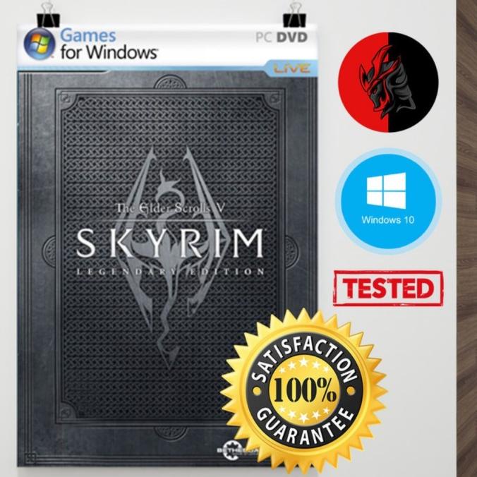 BISA COD The Elder Scroll V - Skyrim Legendary Edition | PC | Flashdisk Game