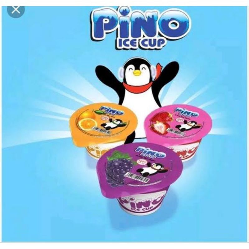 Pino ice cup / es krim cup pino ( 1 Pack 4 cup)