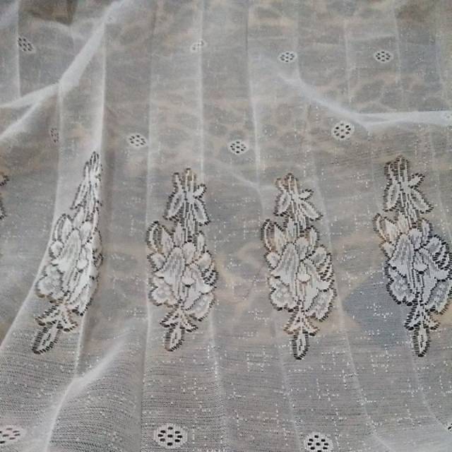 Gorden Vitrase/ Gorden renda/ Lapis gorden/ gorden putih