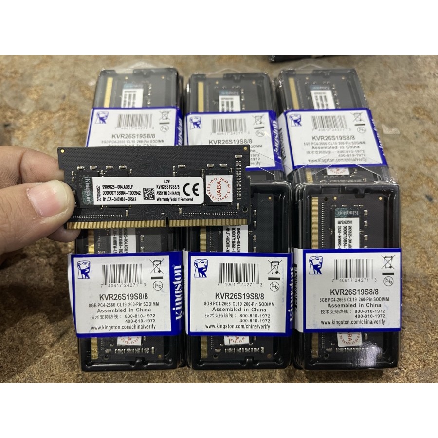 MEMORY LAPTOP DDR4 8GB 3200MHZ KINGSTON