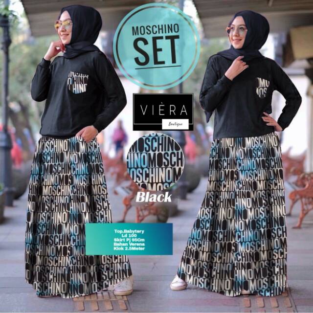 Dress Baby tery Moschino Set Ori Viera