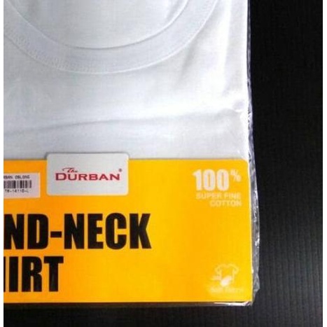 Kaos Dalam DURBAN SPORT 14110 PUTIH ISI 1 - M