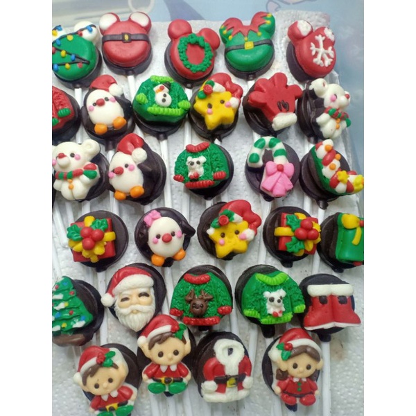 

Coklat lolypop Natal dan Tahun Baru