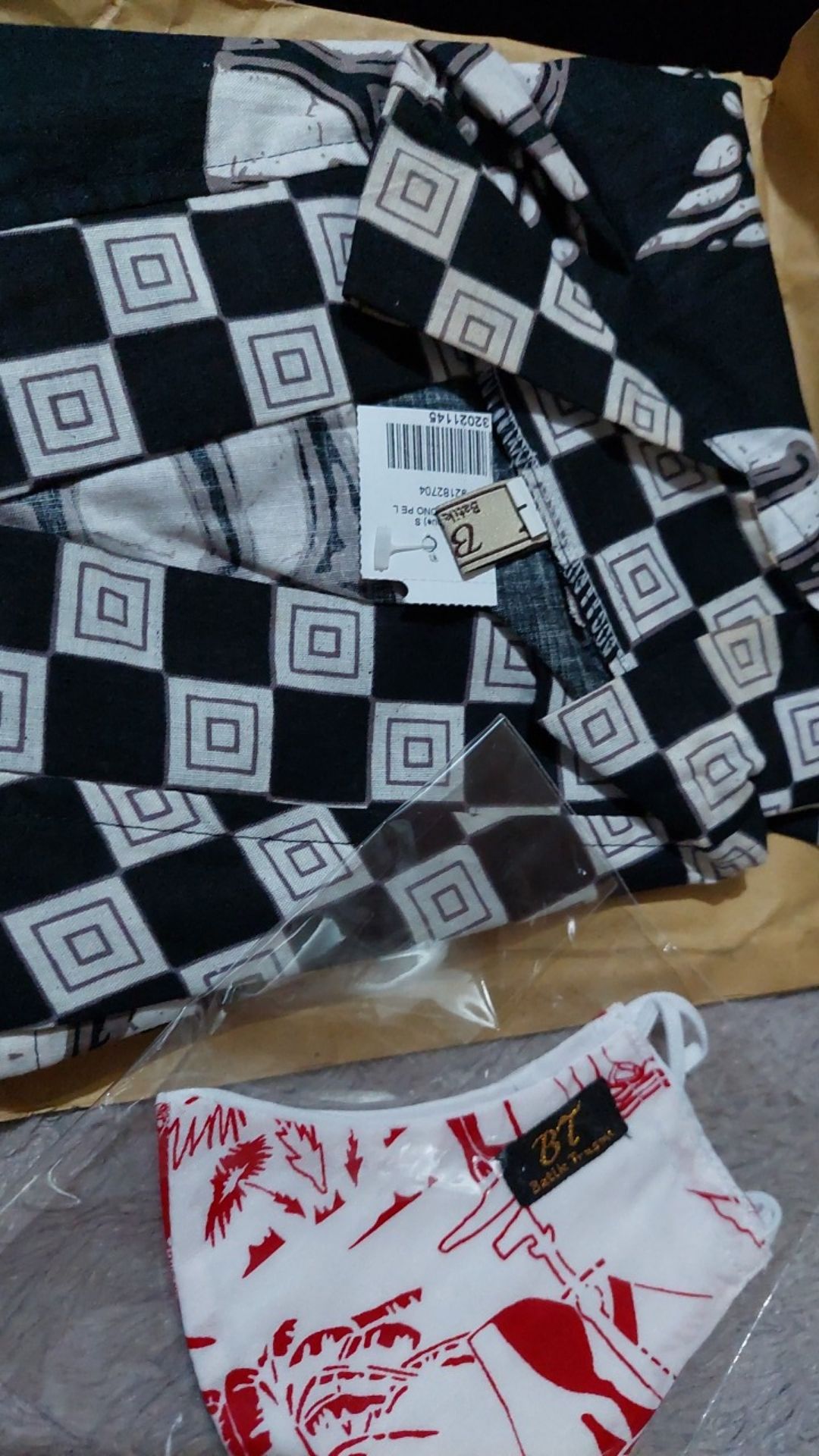 Batik Trusmi Blouse Batik Wanita Kimono Pe