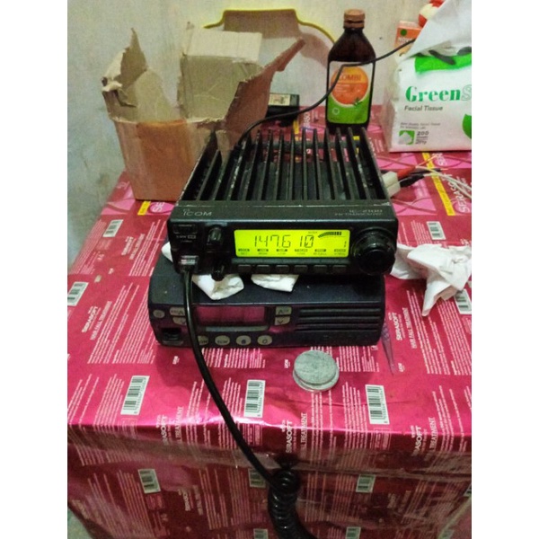 icom 2100 rx tx notmal tanpa final