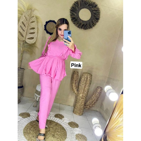 DASTER KEKINIAN DASTER MODERN ONE SATE SETCEL DASTER CANTIK
