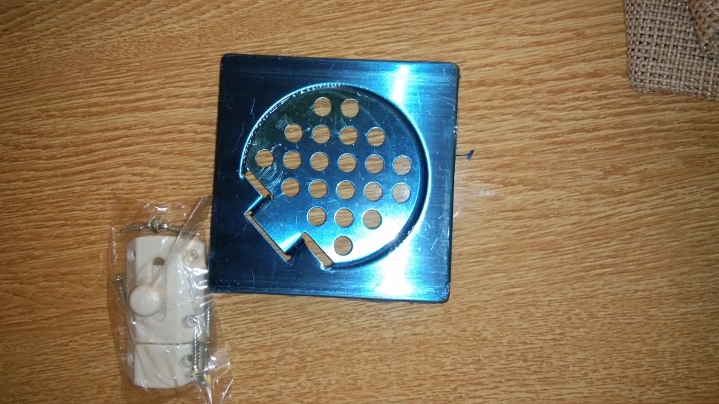 Saringan Kamar Mandi Rata / Saringan Got Wc Model Plat