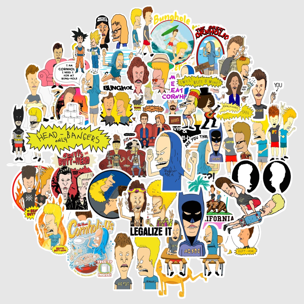 

Sticker Tempel "Sticker Pack Beavis And Butthead