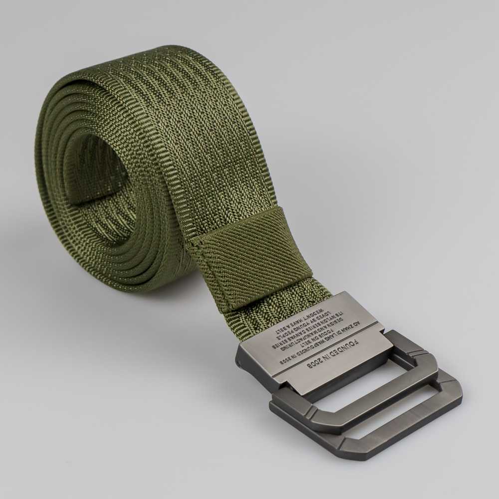 Rhodey Craftman Tali Ikat Pinggang Pria Canvas Buckle Belt / Tali Pinggang Pria Keren Jumbo Canvas Non Metal Big Size Panjang / Gesper Pria canvas Jepit Dewasa Militery Tactical Belt Import Ori / Sabuk Laki Laki Nylon Canvas Premium Levis Distro Tebal Mur