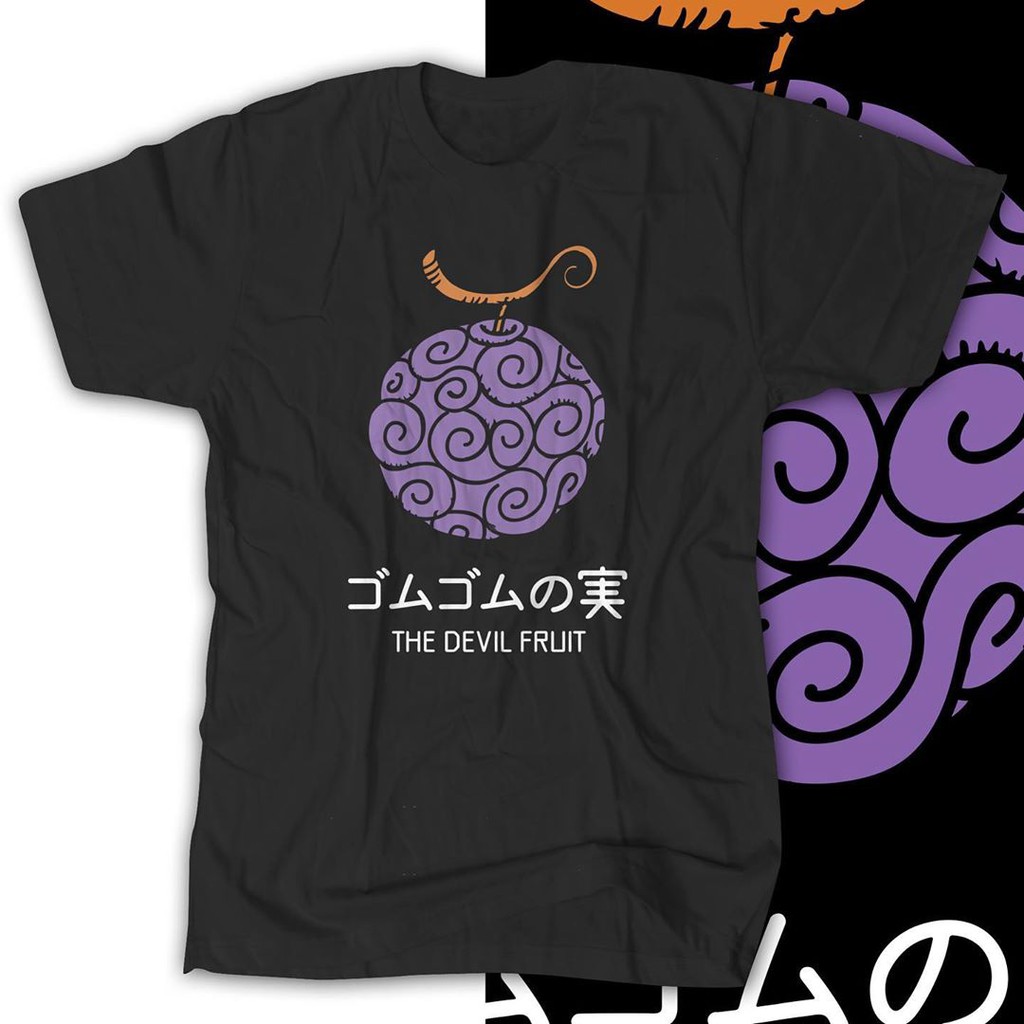  Kaos  Jepang  Premium HARAKIRI GOMU GOMU NO MI Shopee  