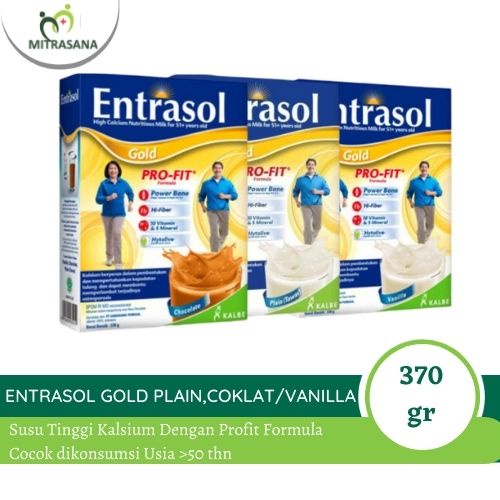 

Entrasol Gold Plain, Coklat/Vanilla 370 gr