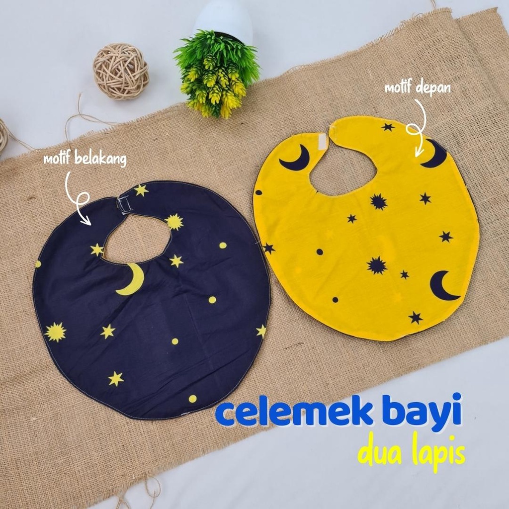 Celemek Bayi / Slabber Baby / Alas Makan Bayi