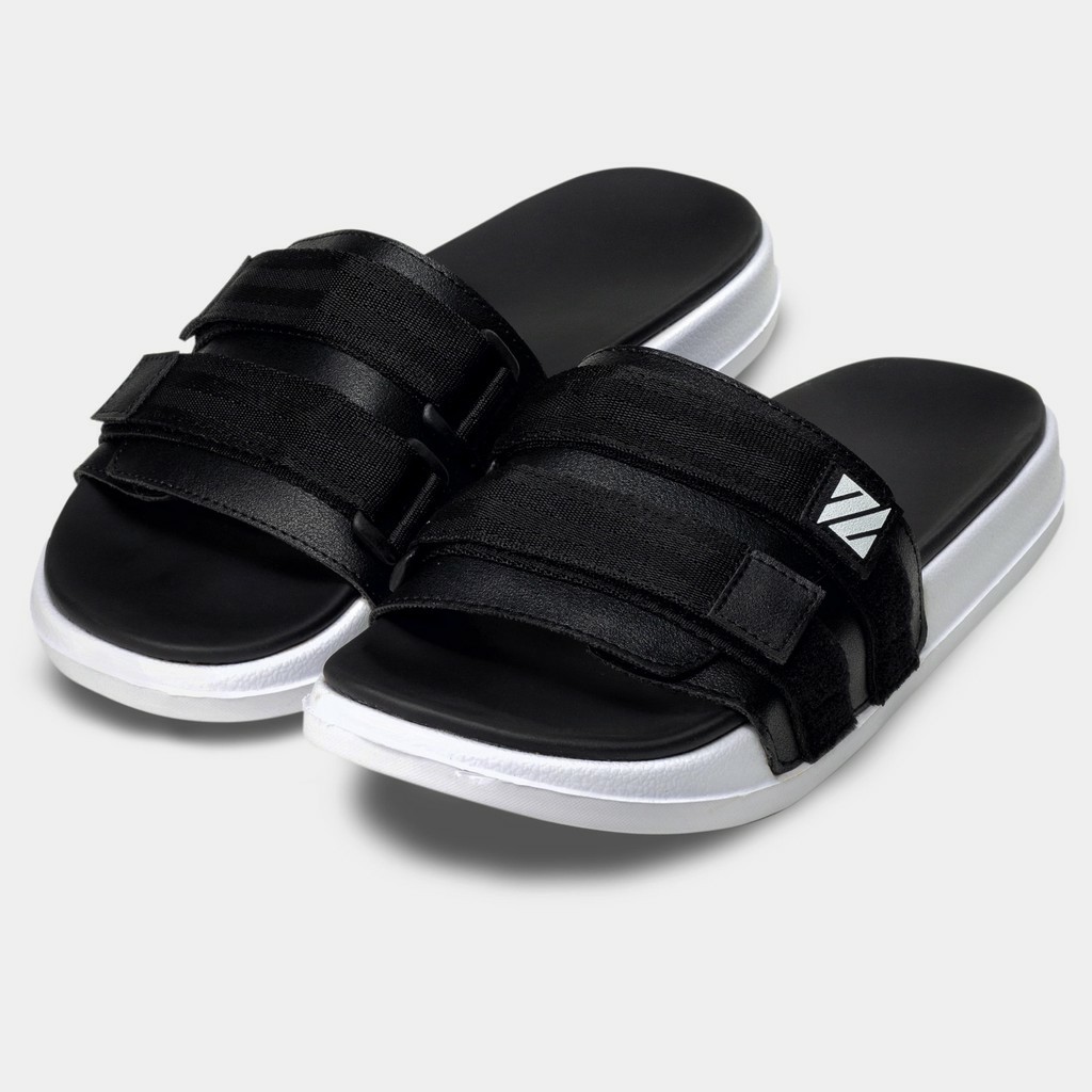 Art Seven Black | Sandal EVA Ringan Slop Santai Simple Pria Men Sendal Footwear | FORIND x Wearzada