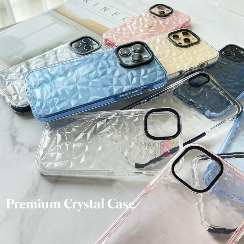 Premium Crystal Case X Xs XR XsMax Anti Bentur