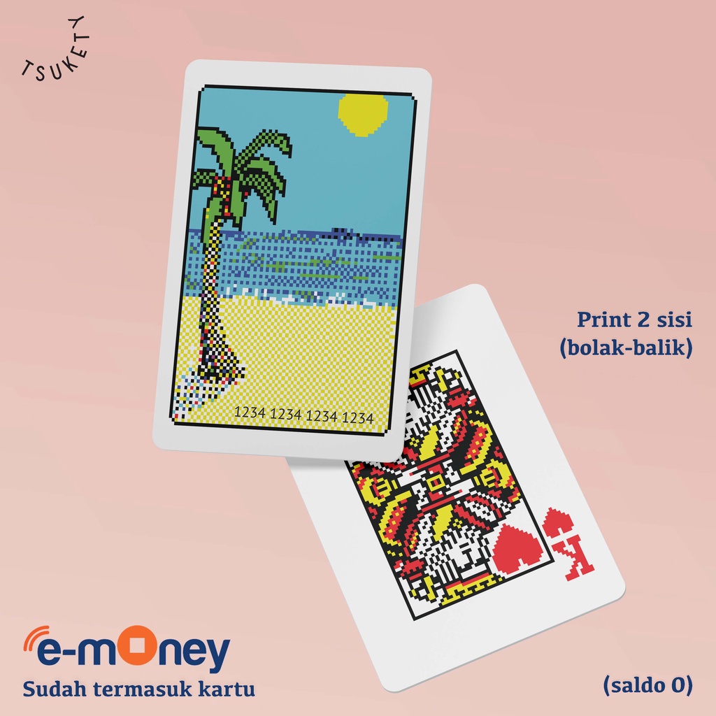 Emoney etoll flazz kartu remi solitaire