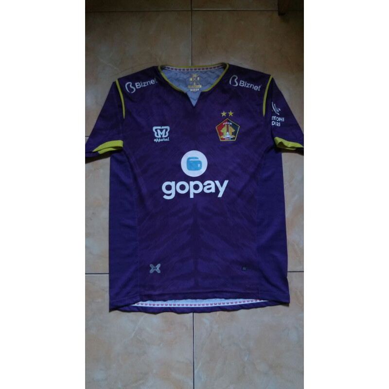 Jersey Persik Kediri Liga 2 Original MBB Size M With Minus