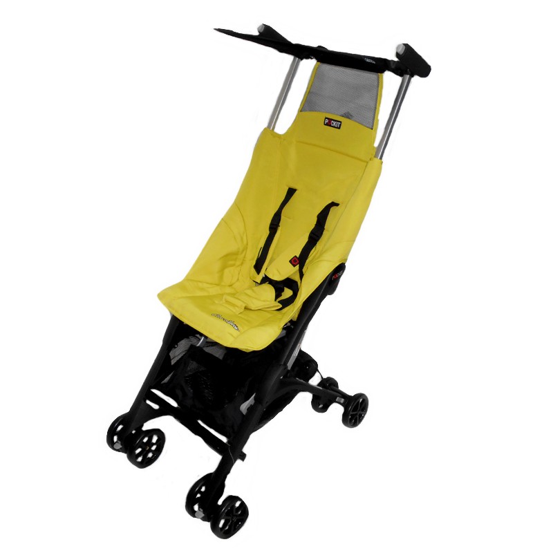 HARGA PROMO Kereta Dorong Bayi Stroller Cocolatte 688 Pockit Cover D Yellow