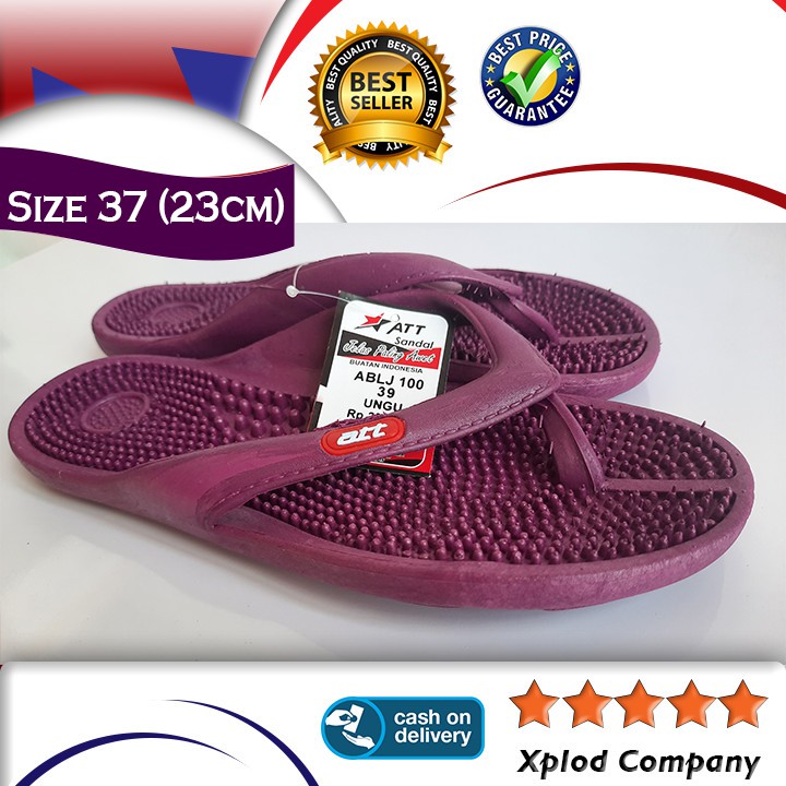Sandal Kesehatan Alas Duri ATT 100 Sendal Alas Duri Wanita Ukuran 37 Sandal Berduri Termurah