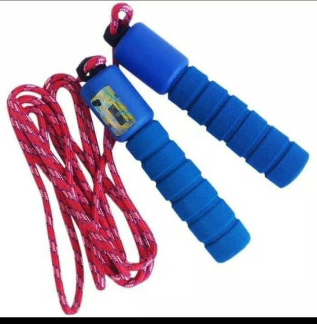 SKIPPING ROPE / Lompat Tali Skipping Colorful ada Counter / Penghitung