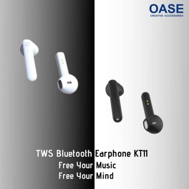 OASE TWS Bluetooth Earphone KT11 - Garansi 6 Bulan