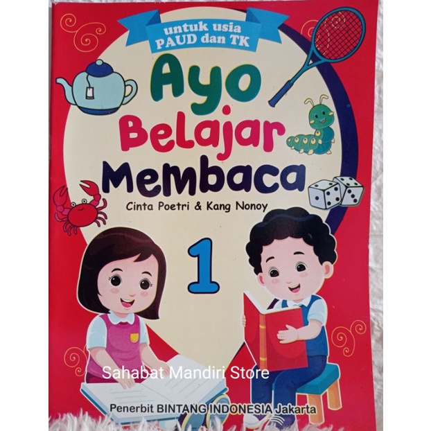 Buku Ayo Belajar Membaca 1