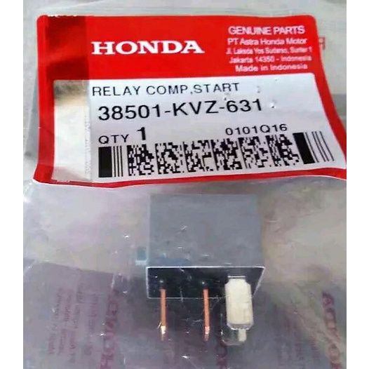 38501KVZ631 Relay Stater – BeAT CB150 Verza, Vario 150 eSP, Supra GTR 150-1