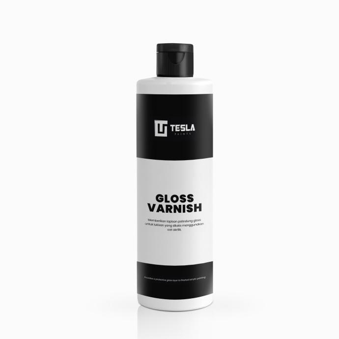 

[COD] TESLA PAINTS - GLOSS VARNISH 250ML BOOM SALE Kode 1047