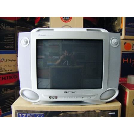 new TV Tabung MULTIMAX 17 inch 17SG77 Layar Cembung Semi Flat 17SG 77