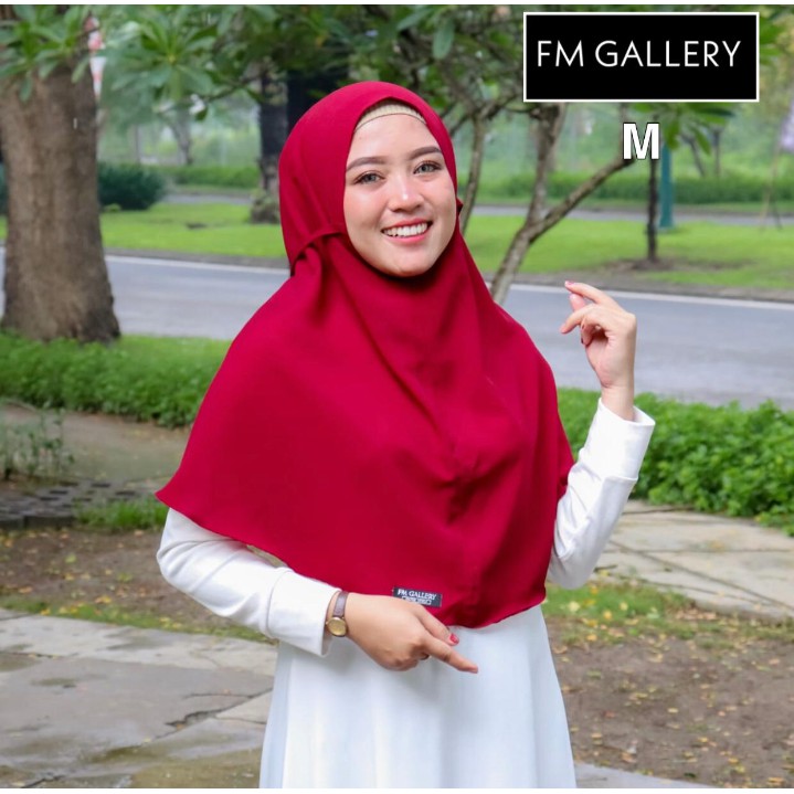 KHIMAR INSTAN SHAFA / KHIMAR TALI POLOS MURAH