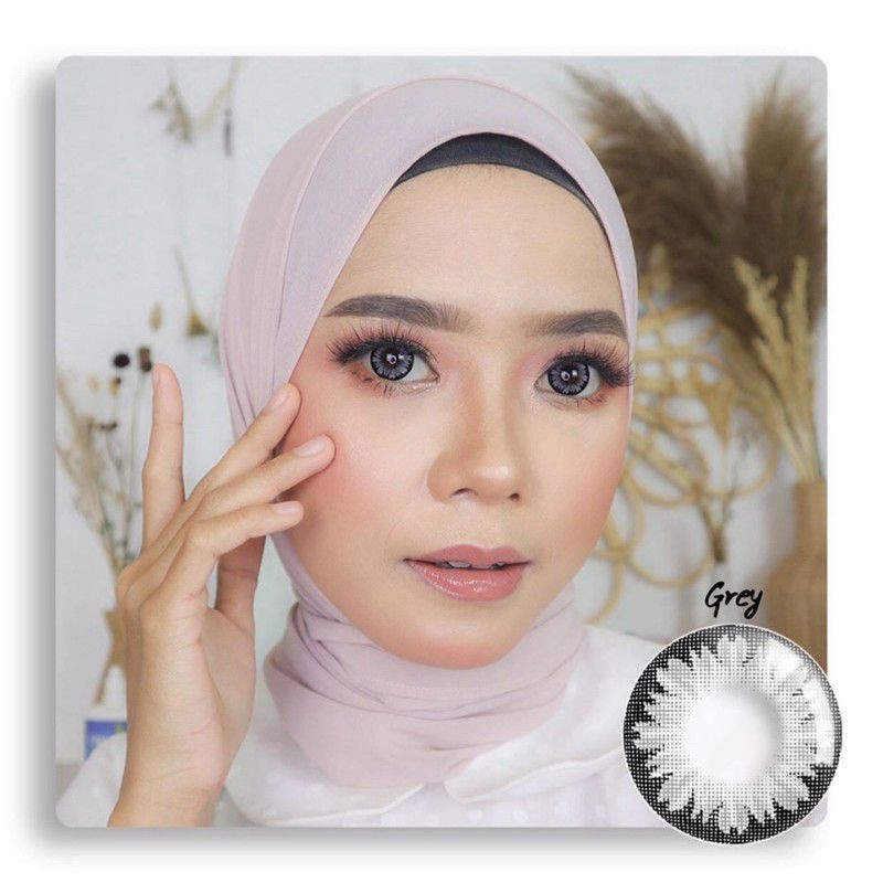 SOFTLENS X2 MOCHI MINUS -3.25 sd -6.00 FREE LENSCASE DIA 16 MM BIG EYES BLACK GREY BROWN BLUE BY EXOTICON / Softlen Soflen Soflens