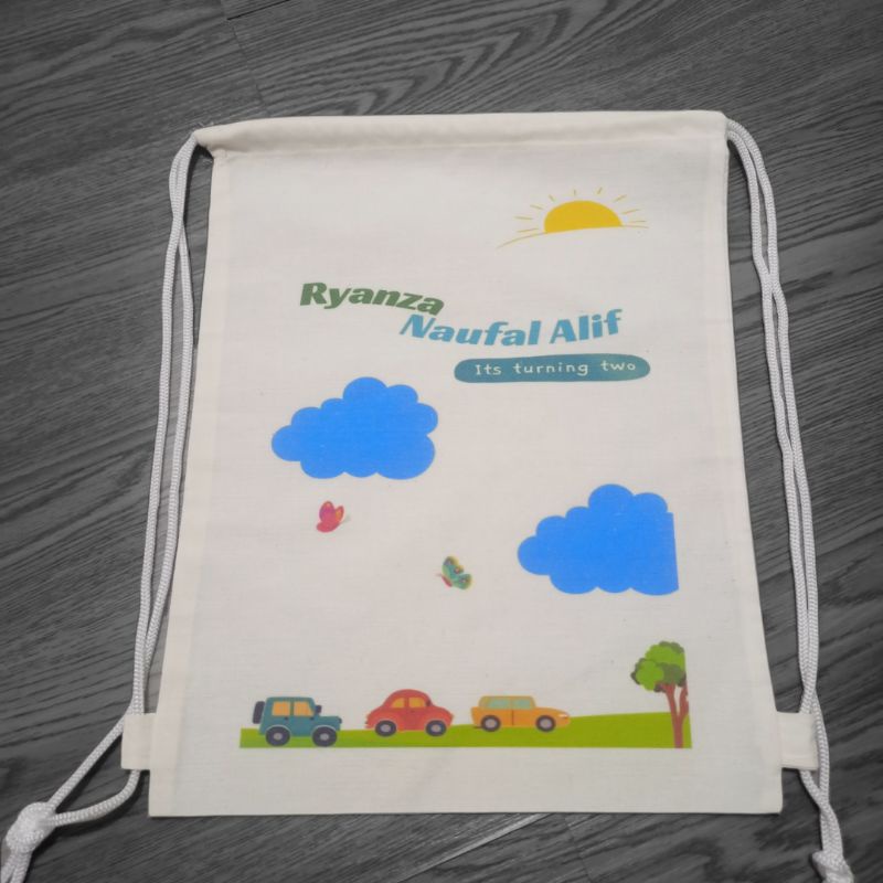 RANSEL BLACU SABLON/TAS SERUT RANSEL SABLON/TAS PUNGGUNG ANAK/KANTONG SERUT BLACU/TAS SERUT BELACO