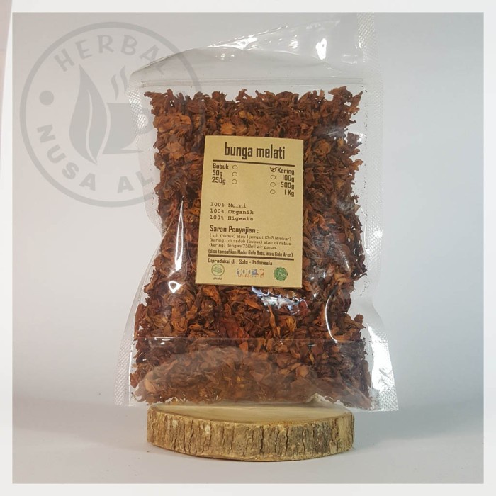 

BUNGA MELATI KERING | KUALITAS PREMIUM | Jasminum 100g