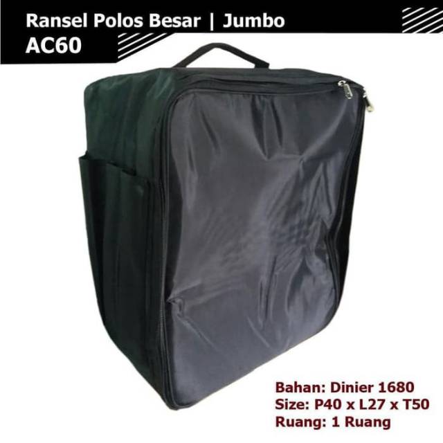 TAS RANSEL JUMBO - TAS TRAVEL - TAS RANSEL KURIR - TAS BESAR - TAS KURIR - TAS JUMBO - TAS SERBAGUNA