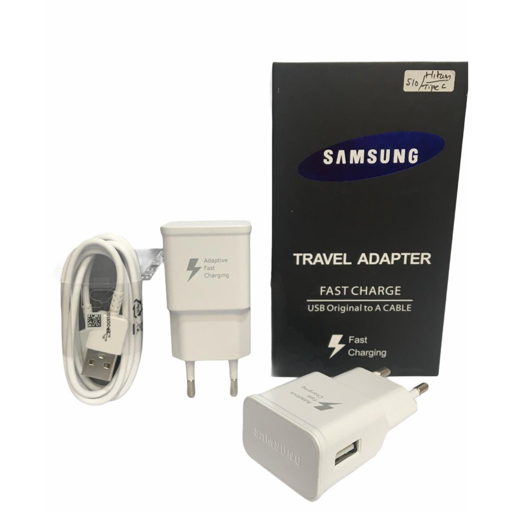 Charger Samsung S7 / S8 Original Tipe-C Fast Charging / Charger Samsung S10 S9 S8 A50 A30 M30 M20