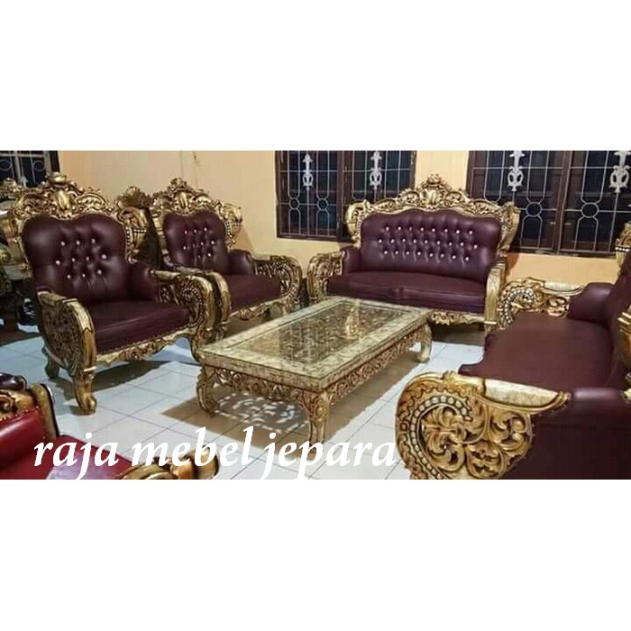 kursi tamu sofa bellagio mewah, kursi tamu sofa jati, furniture jepara