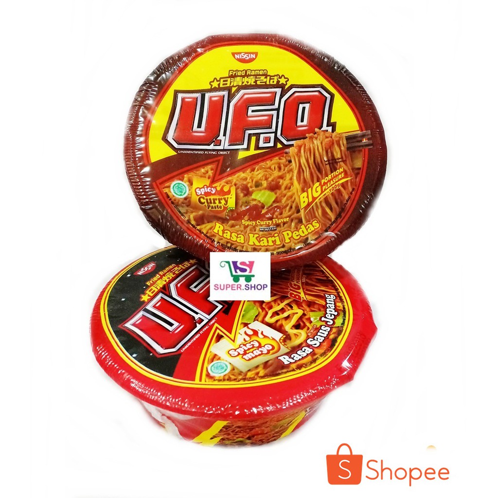 

Nissin UFO Fried Ramen Rasa Saus Jepang / Kari Pedas 100 Gram