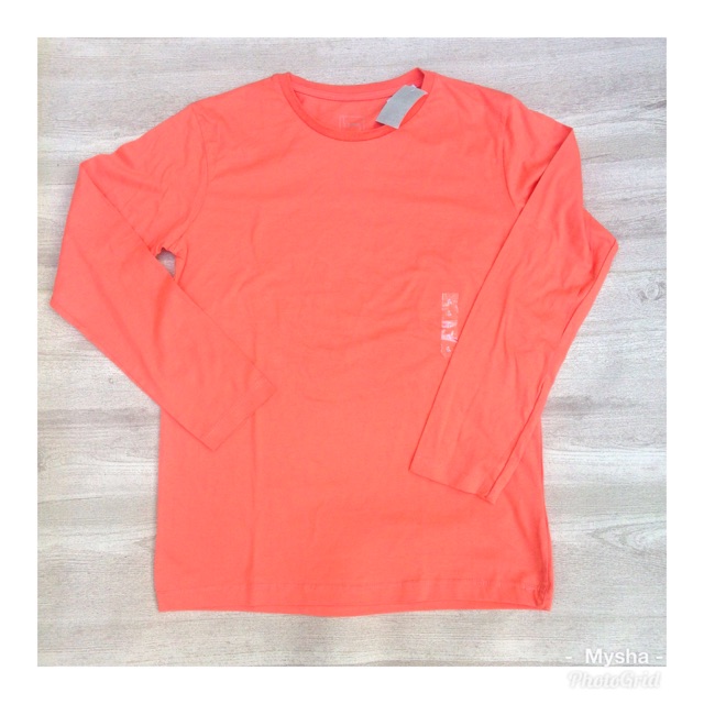 Kaos polos lengan panjang merk T Zone