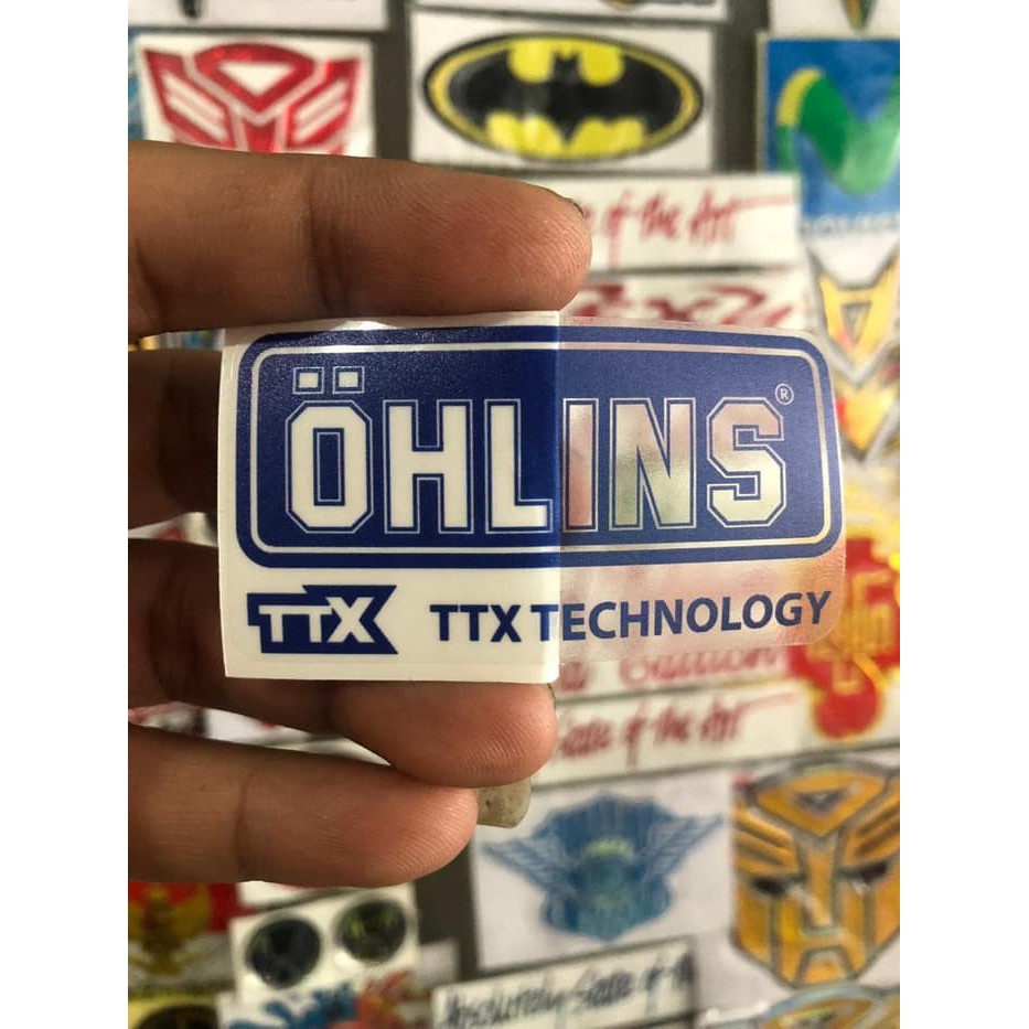 Sticker Shock Stiker Ohlins Ttx