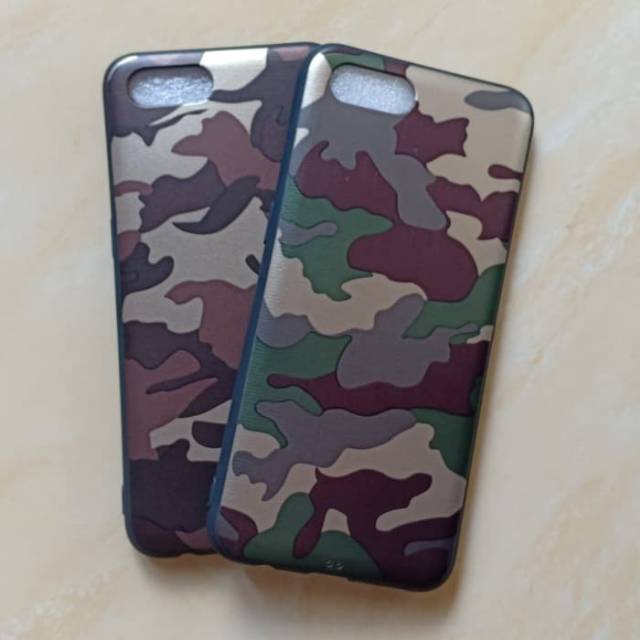 Case Army Oppo Realme C2 / A1K Softcase Casing Cover Hp
