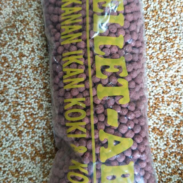 Pelet ikan/pelet ikan koi/pelet ikan koki/pelet ikan/pakan ikan/makanan ikan