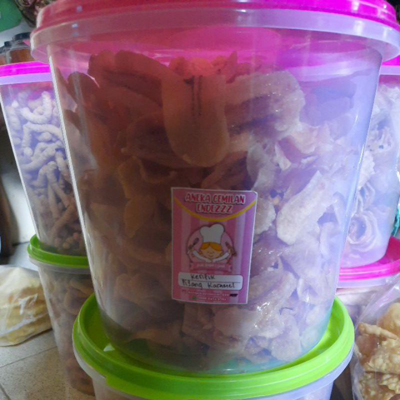 

keripik pisang karamel toples