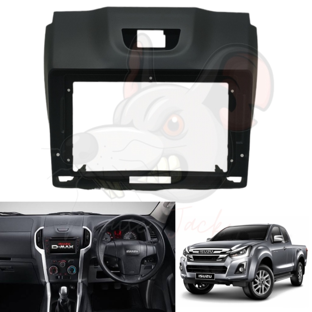 frame Head unit Android isuzu Dmax chevrolet colorado 2012 up 9 inchi