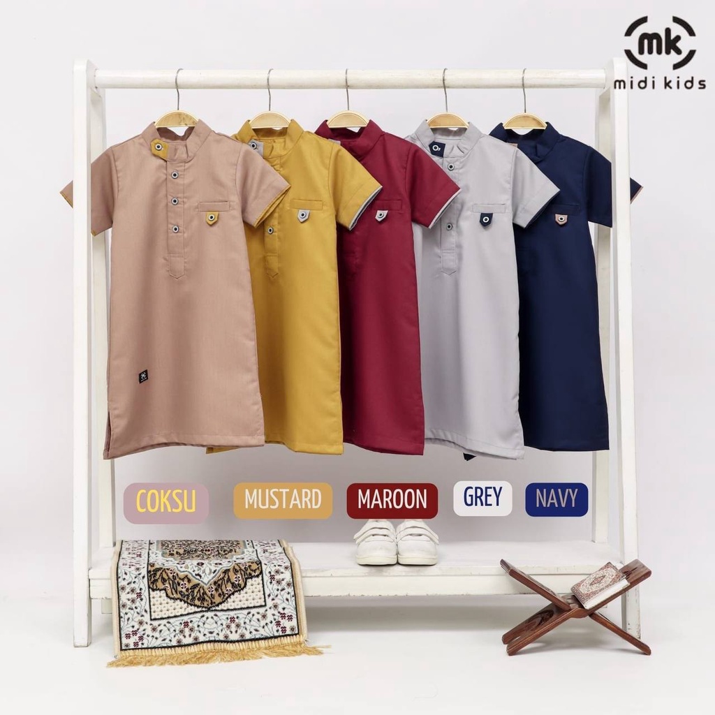 Jubah Gamis anak Jordan by midikids