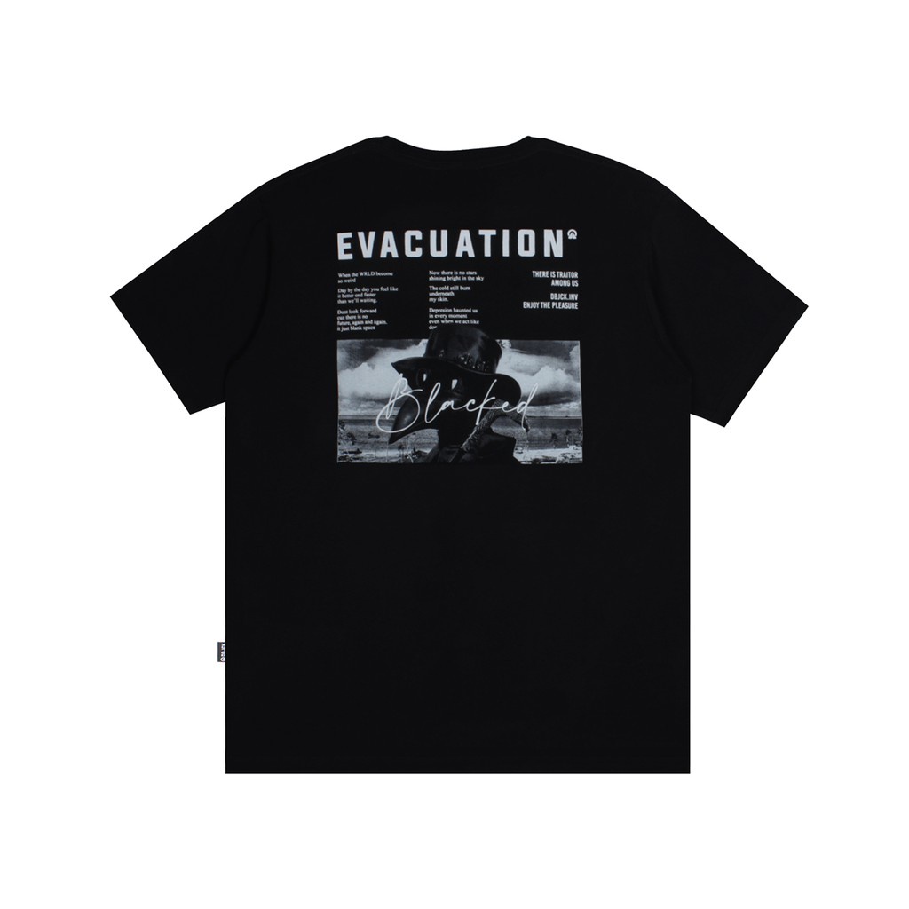 KAOS DOBUJACK MOTIF EVACUATION TERBARU BASIC PRIA WANITA TERMURAH
