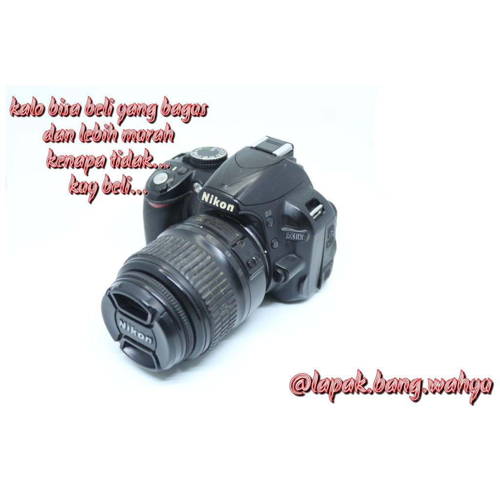 Nikon D3100 Lensa Fix Murah Meriah Saudara D3400 D3300 D90 D5300 D5600