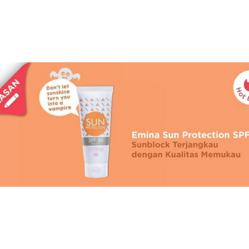 EMINA Sun Protection SPF 30 60ml-Emina Sunscreen SPF 30